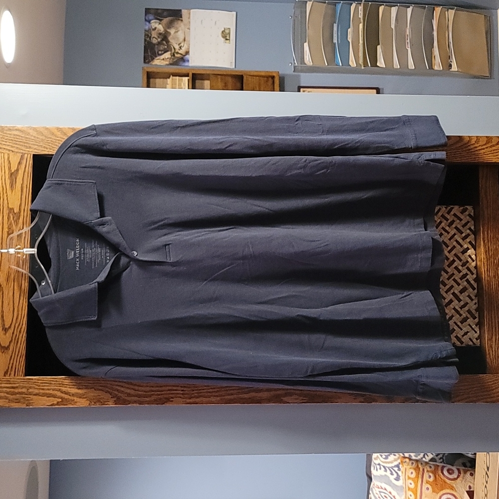 Mack Weldon Long Sleeve Collared T-Shirt
